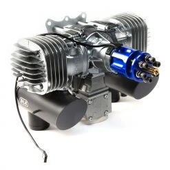 DLE Engines DLE-130cc Twin Gas Engine with Electric Ignition and Mufflers -RC Planes Sales Shop DLEG0130 A6 PPWMMA7P