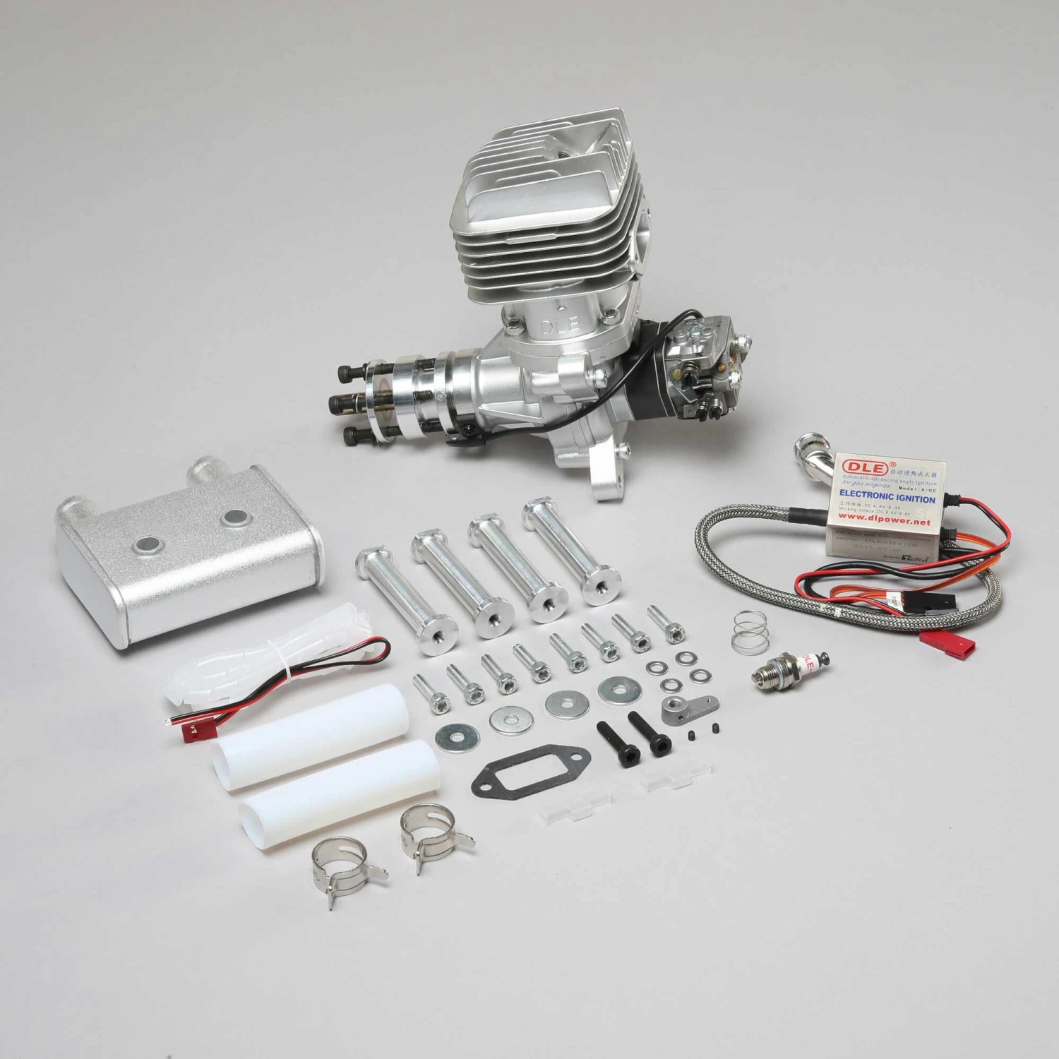 DLEG0455_A1_2AD85ZDB.jpg DLE Engines DLE-55RA Gas Rear Exhaust with Electronic Ignition -RC Planes Sales Shop DLEG0455 A1 2AD85ZDB