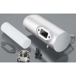 DLE Engines Muffler Left 1-Hole: DLE-120