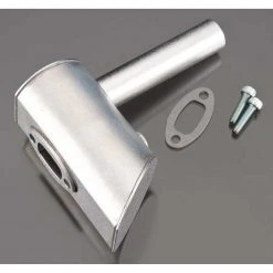 DLE Engines Muffler Left One-Hole: DLE-60