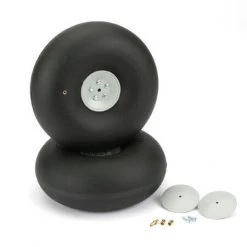 Dubro Products Big Wheels, 6" (2)