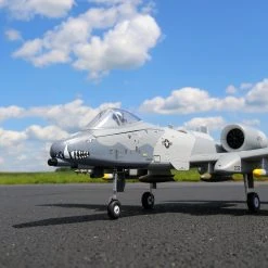 E-flite A-10 Thunderbolt II Twin 64mm EDF BNF Basic with AS3X and SAFE Select -RC Planes Sales Shop EFL011500 A18 AXLU8FTP