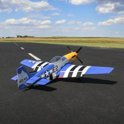 E-flite P-51D Mustang 1.5m Smart PNP -RC Planes Sales Shop EFL01275 A13 CXB5Z2QS