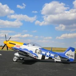 E-flite P-51D Mustang 1.5m Smart PNP -RC Planes Sales Shop EFL01275 A17 CXB5Z2QS