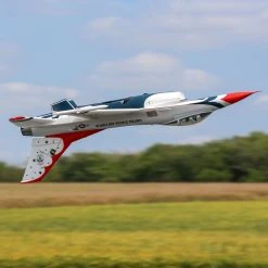 E-flite F-16 Thunderbirds 70mm EDF Jet BNF Basic with AS3X and SAFE Select -RC Planes Sales Shop EFL78500 A14 E6GDKLF5