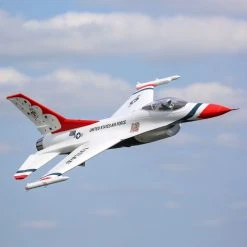 E-flite F-16 Thunderbirds 70mm EDF Jet BNF Basic with AS3X and SAFE Select -RC Planes Sales Shop EFL78500 A15 E6GDKLF5