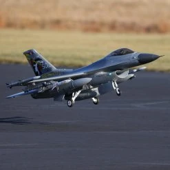 E-flite F-16 Falcon 80mm EDF Jet Smart BNF Basic with SAFE Select -RC Planes Sales Shop EFL87850 A16 FEYXFVVW