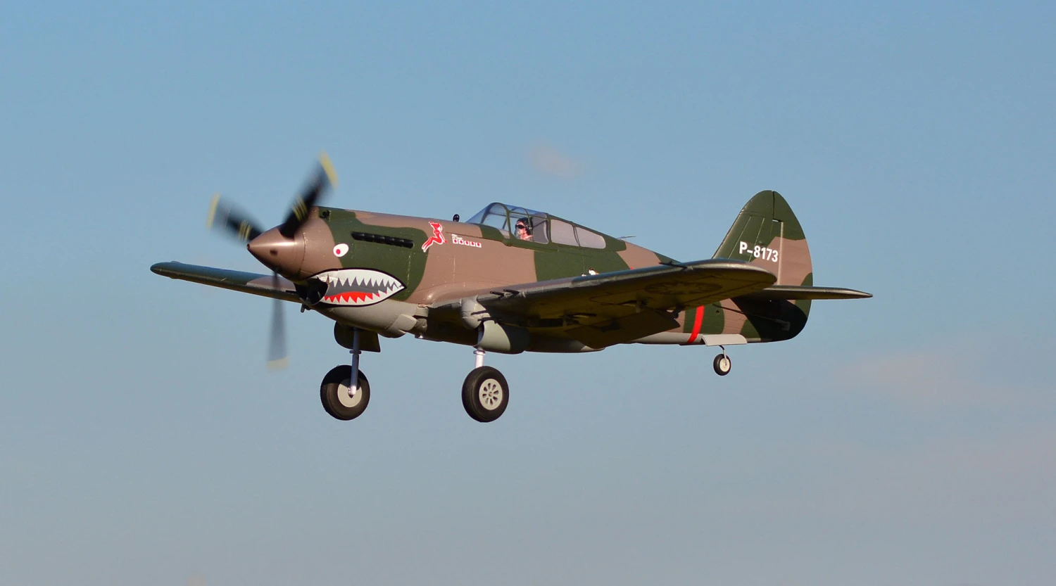 FMS P-40B Flying Tiger 980mm PNP with Reflex 8 FMS P-40B Flying Tiger 980mm PNP with Reflex - Image 8