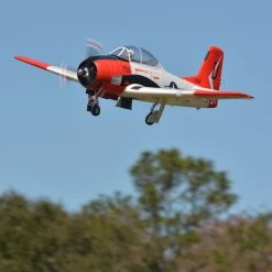 FMS T-28D PNP 1400mm V4 with Reflex, Red -RC Planes Sales Shop FMM083PREDX A06 K5SAJVQ1