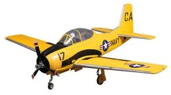 FMS T-28D PNP 1400mm V4 with Reflex, Yellow -RC Planes Sales Shop FMM083PYELX B0 OII27DFN