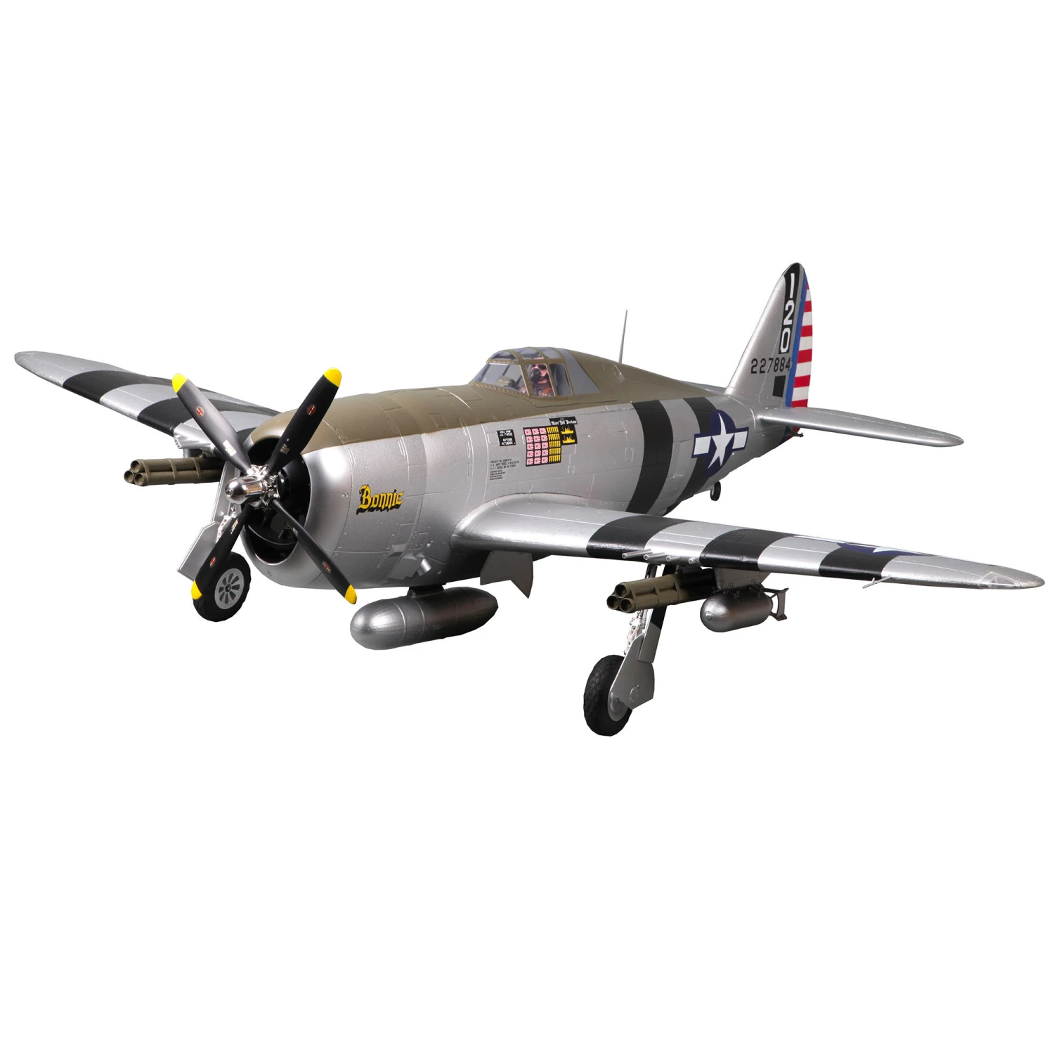 FMS P-47 Razorback 1500mm PNP Bonnie with Reflex 1 FMS P-47 Razorback 1500mm PNP Bonnie with Reflex
