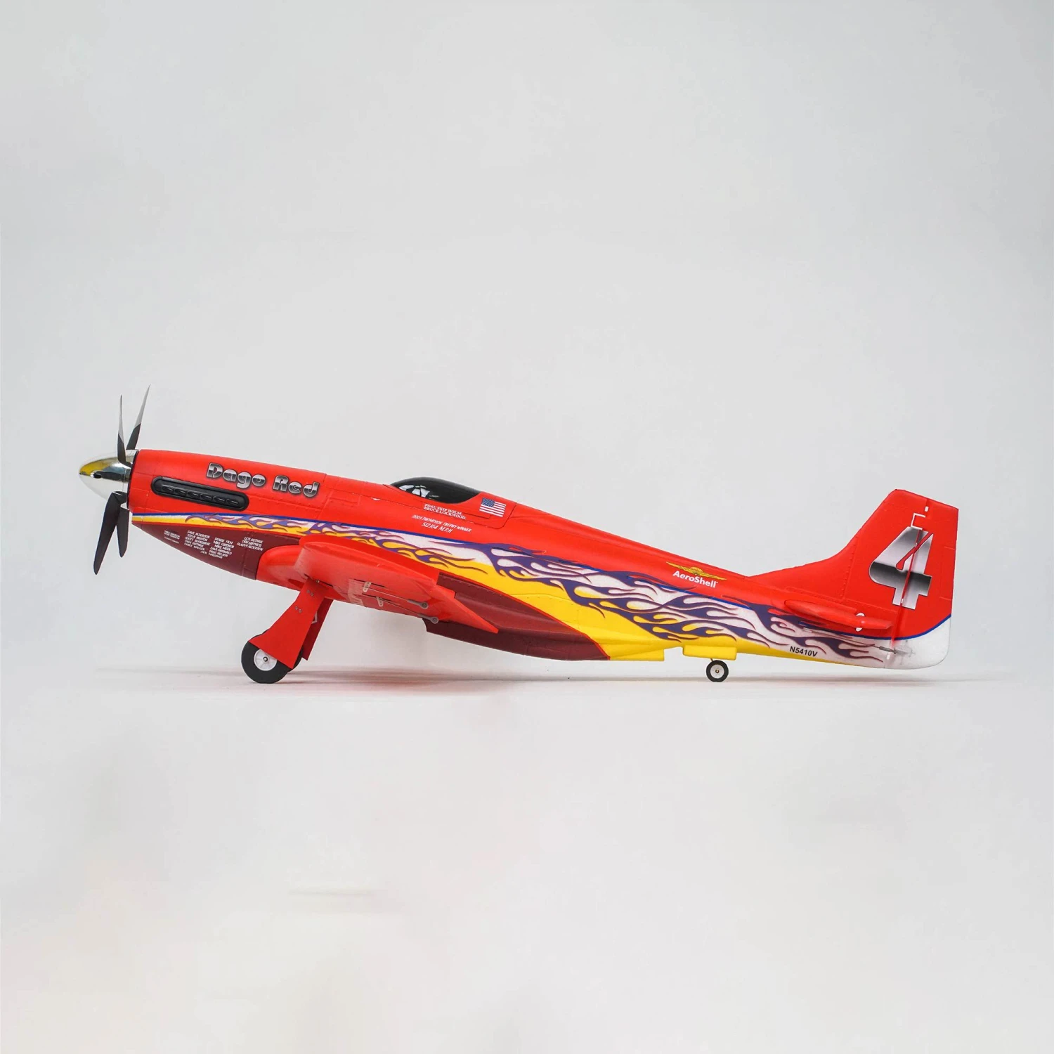 FMS P-51D Mustang Dago 1100mm PNP with Reflex, Red 3 FMS P-51D Mustang Dago 1100mm PNP with Reflex, Red - Image 3