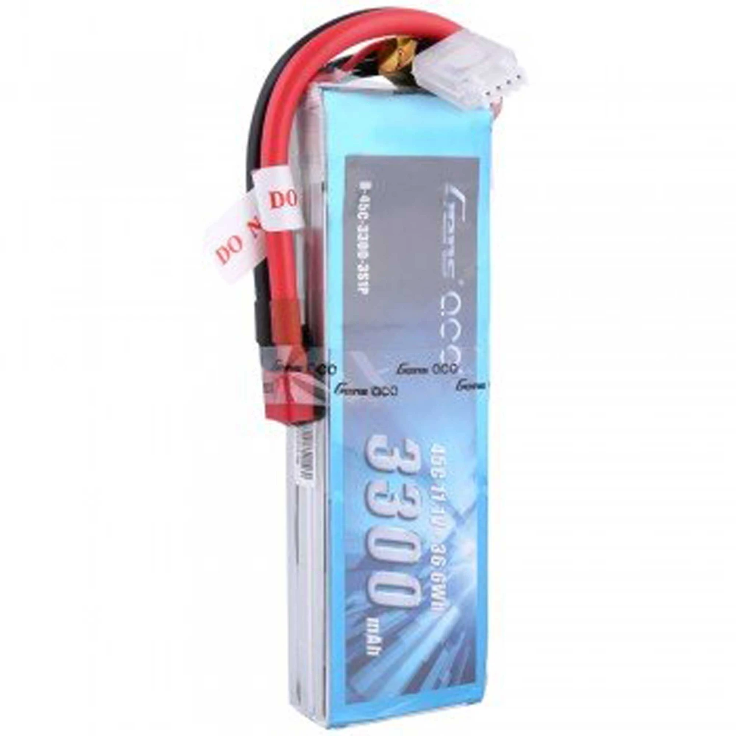 Gens Ace 11.1V 3300 Capacity 3S Voltage 45C LiPo, Deans 2 Gens Ace 11.1V 3300 Capacity 3S Voltage 45C LiPo, Deans - Image 2