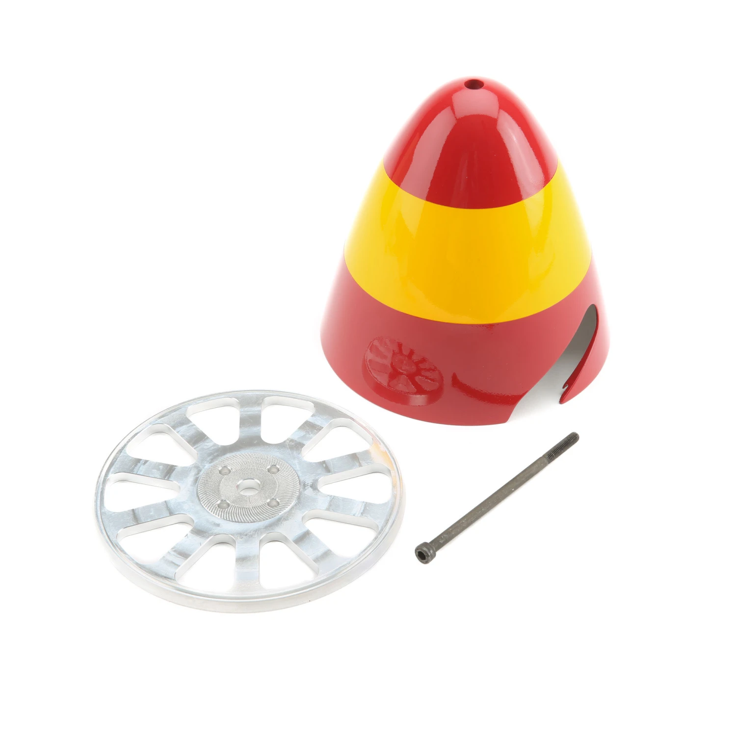 Hangar 9 Painted Aluminum Spinner: P-51D 60cc 1 Hangar 9 Painted Aluminum Spinner: P-51D 60cc