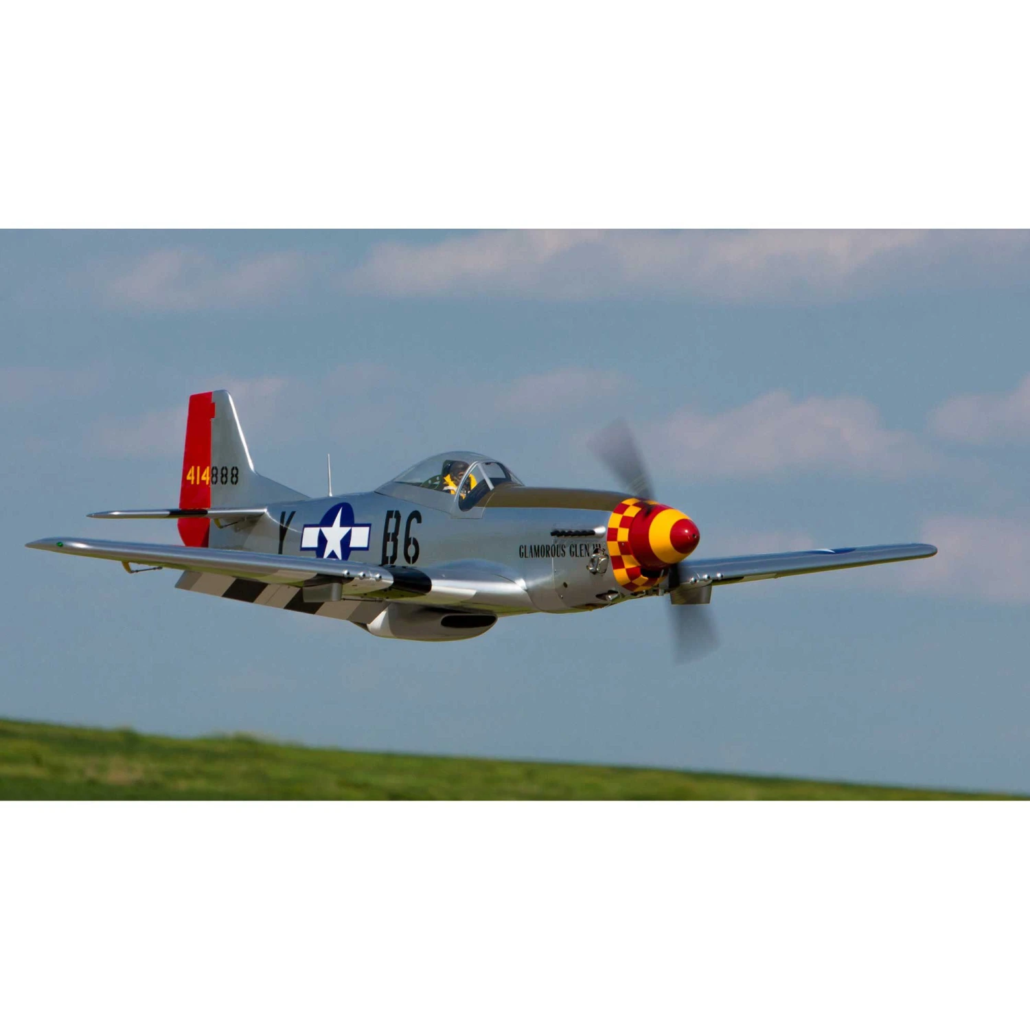 Hangar 9 P-51D Mustang 60cc ARF, 89" 2 Hangar 9 P-51D Mustang 60cc ARF, 89" - Image 2