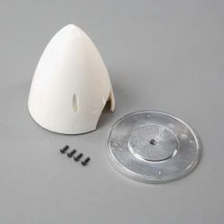 Hangar 9 4" Spinner with Alum Backplate: Van's RV-4 30cc