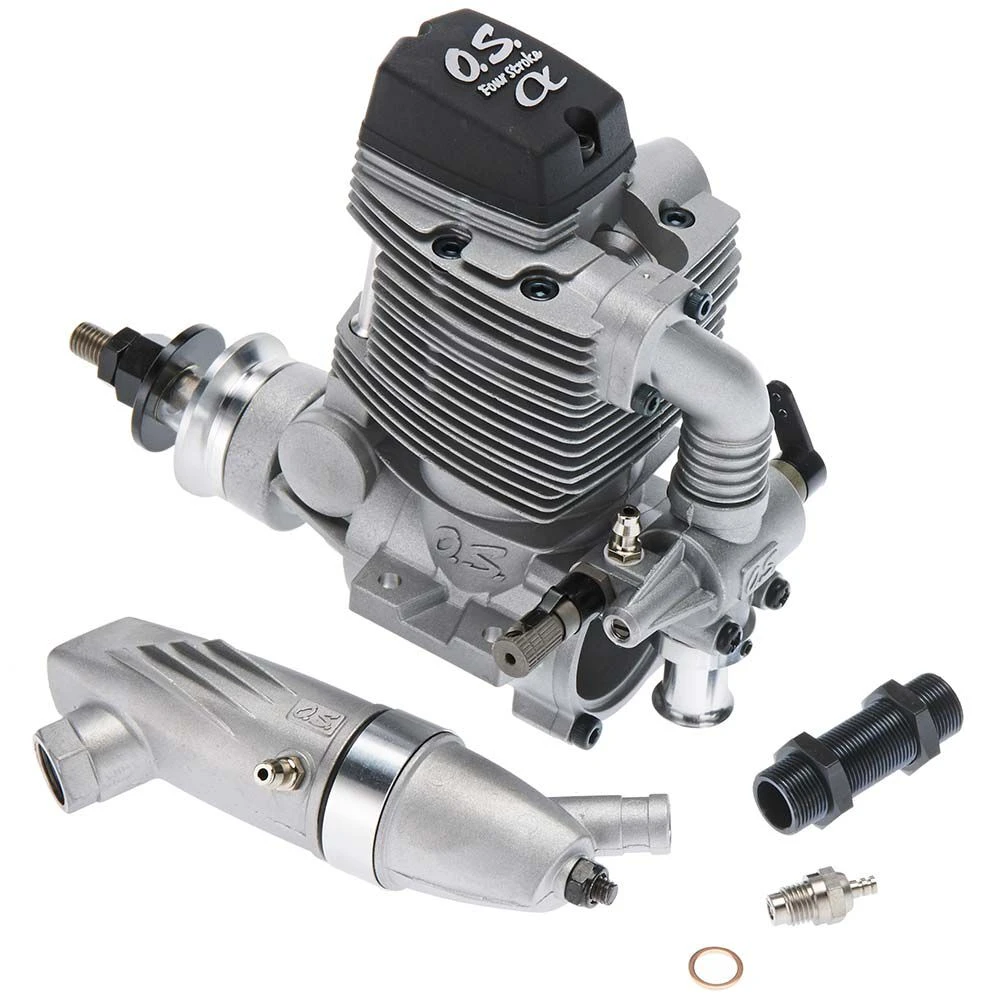 OS Engines FSa-72II Airplane Engine with F-5030 Silencer 2 OS Engines FSa-72II Airplane Engine with F-5030 Silencer - Image 2