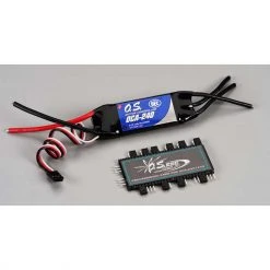 OS Engines OCA-240 40A 25V ESC with OCP-2 Programming Card