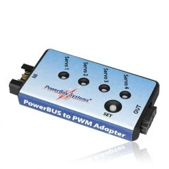 PowerBox Systems PowerBus to PWM Adapter -RC Planes Sales Shop PBS9200 A2 B7FGLMIN
