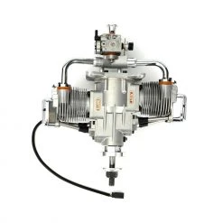 Saito Engines 57cc Gas Twin Engine 4-Stroke: BT -RC Planes Sales Shop SAIEG57TS A6 KVV06NH1