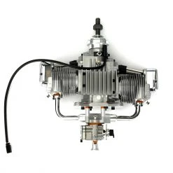 Saito Engines 57cc Gas Twin Engine 4-Stroke: BT -RC Planes Sales Shop SAIEG57TS A7 KVV06NH1