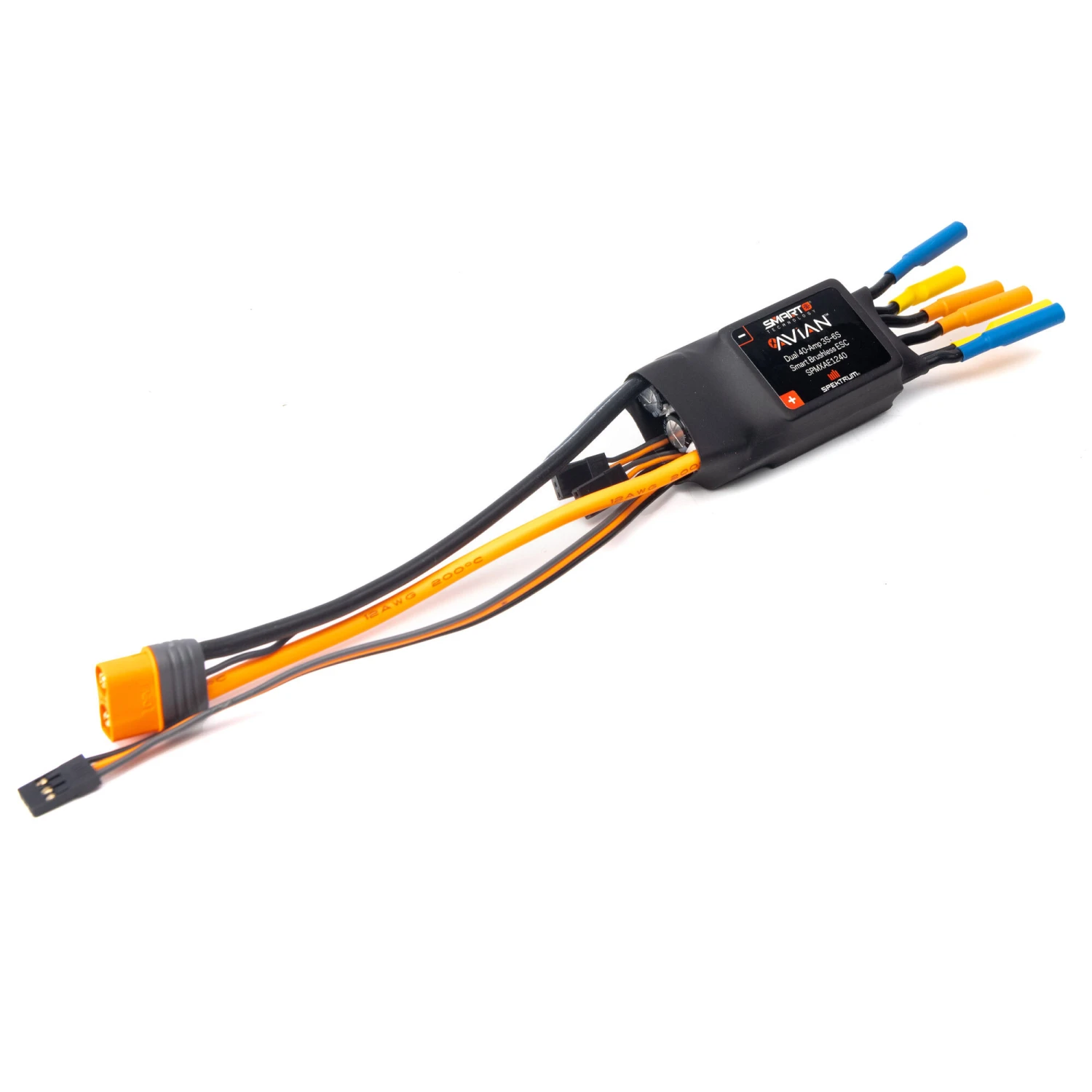Spektrum Avian Dual 40 Amp Brushless Smart ESC, 3S - 6S 3 Spektrum Avian Dual 40 Amp Brushless Smart ESC, 3S - 6S - Image 3