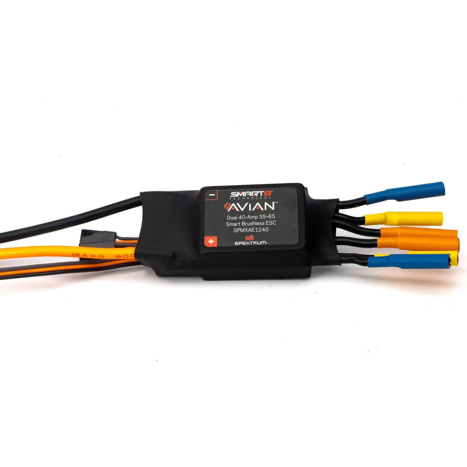 Spektrum Avian Dual 40 Amp Brushless Smart ESC, 3S - 6S 4 Spektrum Avian Dual 40 Amp Brushless Smart ESC, 3S - 6S - Image 4