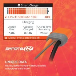 Spektrum S155 G2 1x55W AC Smart Charger -RC Planes Sales Shop SPMXC2050 A13 6T13BNQI